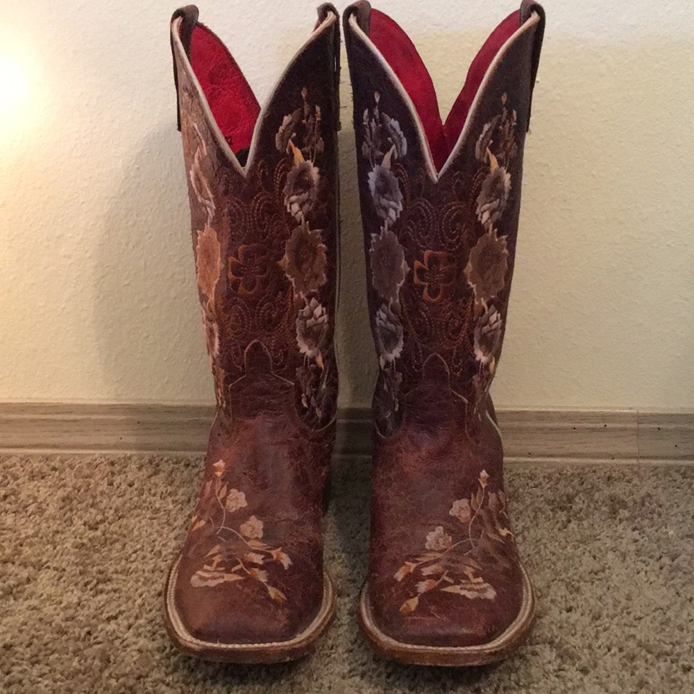 Macie Bean Square Toed Boots